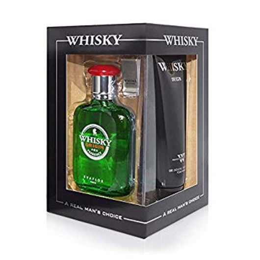 Whisky Origin Coffret for Men Parfüm Díszdoboz Férfiaknak Tusfürdővel