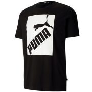   Puma Big Logo Tee Fekete Férfi Póló Méret-XL (581386_01_XL)