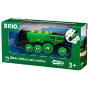   Brio Nagy Zöld Zöld Action Lokomotív Játékvonathoz (Brio 33593)