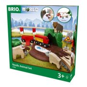 Brio Erdei Állatok Játékvonaszett (Brio 33988)