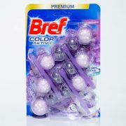   Bref Color Aktív+ Levendula WC Illatosító és Fertőtlenítő Blokk 3x50g