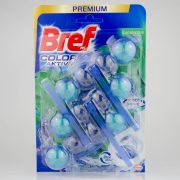   Bref Color Aktív+ Eucalyptus WC Illatosító és Fertőtlenítő Blokk 3x50g